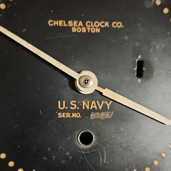Chelsea Clock Co. U.S. Navy Wall Clock - Picture 2 of 8